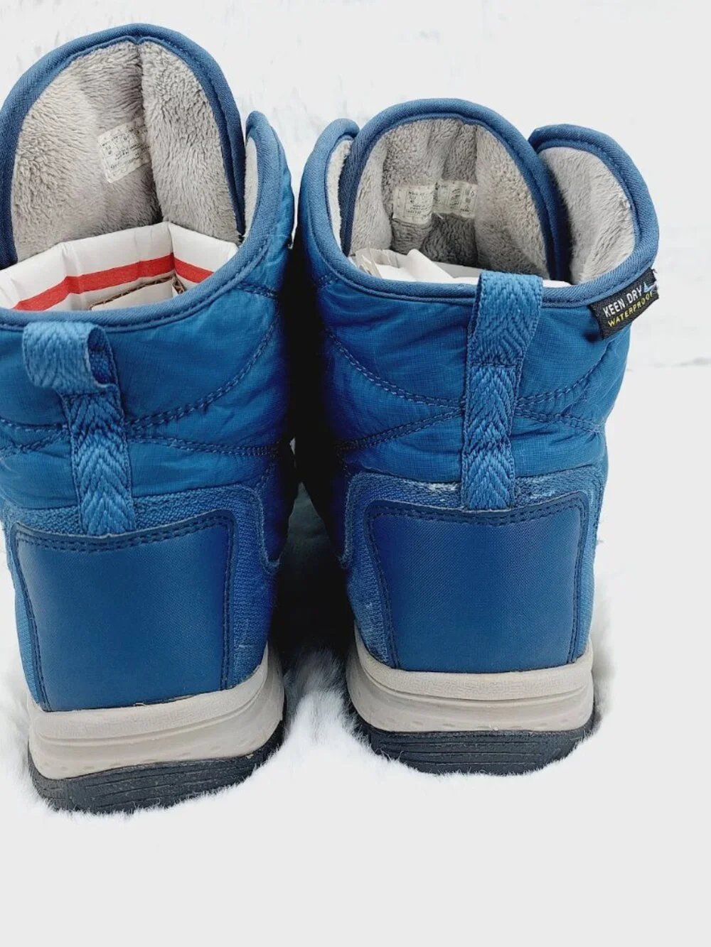 KEEN Women's Stellar Majolica Blue Terradora Ankle Waterproof Boots Size 9.5
